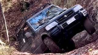 Extreme Offroad  Hyundai Galloper pushing the limits [upl. by Akino]