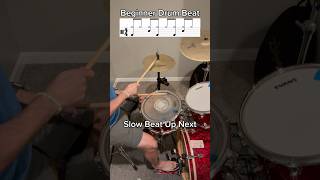 Beginner drum beat to work on some basic drum techniques drumbeats drumming drums [upl. by Kelbee713]