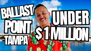 What does 1 Million Dollars Get you in Tampa Ballast Point Park hometour movingtotampa [upl. by Clintock]