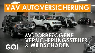 Die neue Motorbezogene Versicherungssteuer amp WildschadenVersicherungen erklärt von der VAV [upl. by Batchelor]