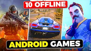 10 Best Offline Games For Android WITH DOWNLOAD LINKS [upl. by Aseel863]