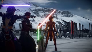 Star Wars Battlefront 2  modded w KOTOR characters  and disney star wars rant [upl. by Wexler]