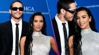 Kim Kardashian and Pete Davidson Make Their Red Carpet DEBUT [upl. by Tymes]