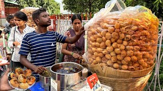 2000 Puchka Sold Every Day । Kolkatas Best Panipuri । Street Food [upl. by Durante908]