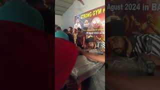 Armwrestling Uttarakhand championship short video 😡 [upl. by Aserehtairam]