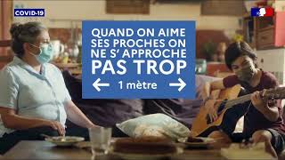 Spot publicitaire du gouvernement diffusé à la TV réseaux sociaux pour inciter à la vaccination [upl. by Karin]