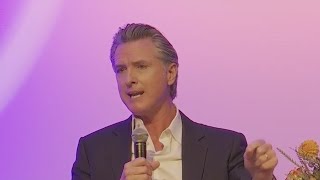 Gov Newsom touts state victories at California Economic Summit [upl. by Ertsevlis26]