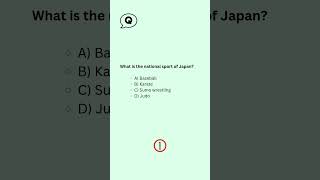 What is the national sport of Japan shorts [upl. by Kamerman316]