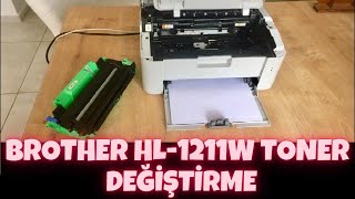 BROTHER HL1211W TONER DEĞİŞTİRMEHL1210WE HL1222WE HL1110E HL1112E HL1210W HL1212WE [upl. by Suzanne947]