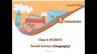 Class 8Social Science Geography Chapter 5 INDUSTRIES [upl. by Banyaz]