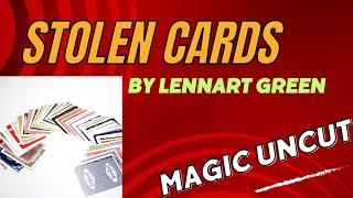 Stolen Cards by Lennart Green  Magic Uncut magic [upl. by Karol265]