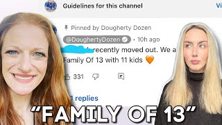 THE DOUGHERTY DOZEN are 1 child missing 🔥 my VERY unpopular opinion [upl. by Assirek]