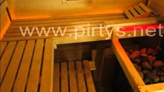 kalinas pirtys sauna pirtis medine pirtys garine pirts bania pirties statybawmv [upl. by Burty]