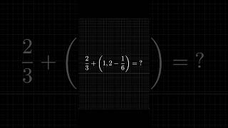 6 класс Сложениевычитание дробей maths mathematics математика [upl. by Leahicm]