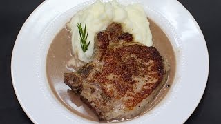 Pork Chops in Wine Sauce with Michaels Home Cooking [upl. by Eleazar33]