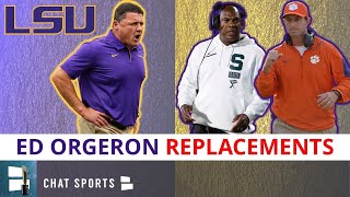 LSU Football Rumors Top 10 Coaching Candidates To Replace Ed Orgeron In 2022 Led By Mel Tucker [upl. by Darice]