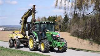 Waryński K406 plus John Deere 6130R [upl. by Adolph]