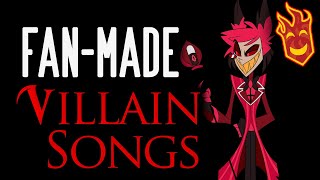 Top Ten FanMade Villain Songs [upl. by Lerat]