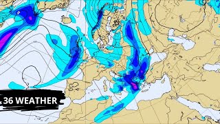 ΚΑΙΡΟΣ  19 Νοεμβρίου 2024  Μοντέλο ECMWF  Υετός  βροχές καταιγίδες  Στην Ευρώπη [upl. by Drof]