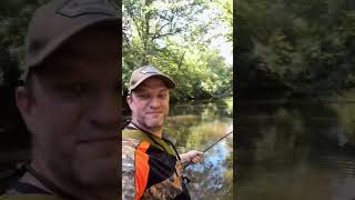 Bass fishing souwilpa creek Alabama [upl. by Legnaros]