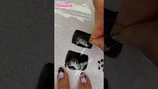 Adesivo de unhas para iniciantes shorts adesivoedeunhas adhesivodeunas nailstickers [upl. by Goldman]