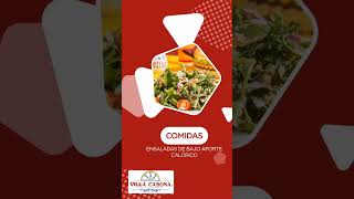 Las ensaladas 🥗 de Villa Casona son deliciosas y saludables villacasona cocinamexicana comida [upl. by Eejan658]