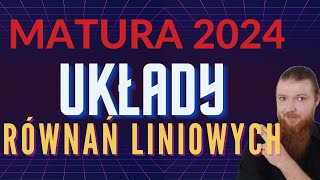 Układy równań liniowych rozwiązywanie i interpretacja geometryczna MATURA PODSTAWOWA PEWNIAK [upl. by Neal]