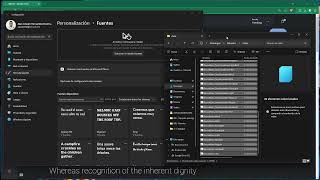 Instalar Fuentes o Tipografías de Forma Masiva en Windows 10 y Windows 11 de Forma Gratuita [upl. by Yekram142]