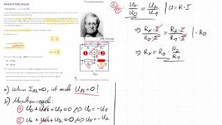 LEIFIphysik AufgabenlösungWheatstone Brücke [upl. by Nomahs17]