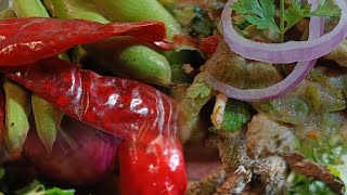 Simple Eromba Potato and Fava Beans with Fermented Fish and King Chilli [upl. by Nodnarbal]