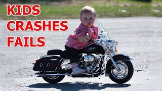 Kids fails on motorcycles 2017 [upl. by Donovan58]