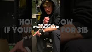 Secret to benching 315 gym bodybuilding powerlifting benchpress [upl. by Idoj]