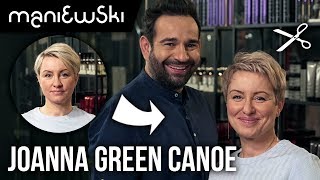 Joanna Green Canoe – jak obciąć cienkie włosy Rady na zapuszczanie włosów MACIEJ MANIEWSKI [upl. by Brietta]