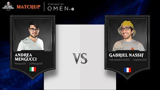 Andrea Mengucci vs Yellowhat  Top 16 Lower Bracket Semifinal  Mythic Invitational [upl. by Winters]