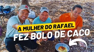 A MULHER DO RAFAEL FEZ BOLO DE CACO [upl. by Leona]