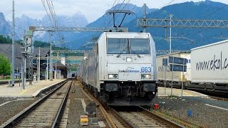 Führerstandsmitfahrt Tauernbahn Tarvisio  Villach  SalzburgFreilassing 1080p  60fps [upl. by Madigan543]