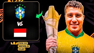 BRASIL na FINAL da Copa do Mundo FIFAe ft eFootball  AO VIVO [upl. by Chader]