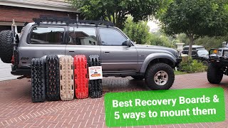 ✔ Best Recovery Boards and 5 ways to mount [upl. by Comptom893]