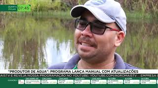 Produtor de água programa lança manual com atualizações [upl. by Dian]