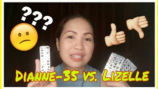 DIANE35 Vs LIZELLE Pills Which is better Teacher Weng teacherweng [upl. by Novyad]