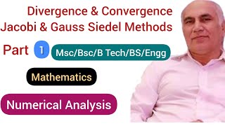 Convergence of Jacobi Method  Gauss Method Numerical Methods Business Math Statistics [upl. by Brooks]