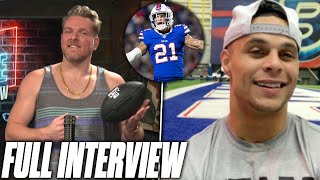 Jordan Poyer Tells Pat McAfee How Bills Are Preparing For Pats and Negative Temperatures [upl. by Rosemonde]