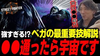 ベガの超重要技とその使い方について解説するどぐら「〇〇したら、宇宙です！」【スト6】【どぐら】 [upl. by Hanschen]