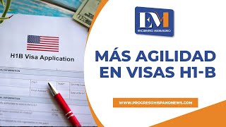 USCIS anuncia más agilidad en Visas H1B [upl. by Ilek373]