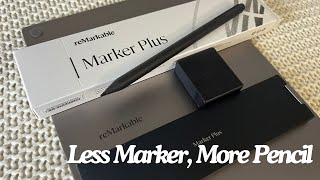 reMarkable Paper Pro Marker Plus Review [upl. by Grosz]