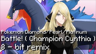 Battle Champion Cynthia  8bit Remix  Pokémon DiamondPearlPlatinum [upl. by Llezniuq]