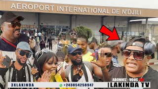 🛑KISSI DJORA DE RETOUR NABA MUSICIENS YA FVICTIM PLEIN À CRAQUER NA AÉROPORT YA N’DJILI EBUKANI 🔥🔥🔥 [upl. by Itsrejk]