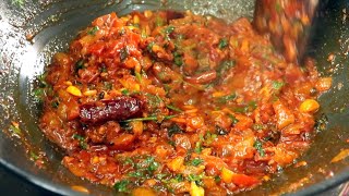 టమాటో కర్రీ రుచిగా చేయాలంటే ఇలాట్రై చేయండి  Tasty Tomato Curry  Tomato Curry In Telugu [upl. by Lacagnia]