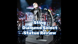 Sting Statue Diamond Select Toys Review aew sting statuereview diamondselect [upl. by Farny949]