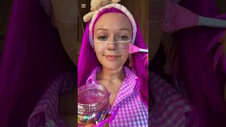 Scincare routine Barbie editionbarbiebeautytips spa routinevlog [upl. by Ainecey]